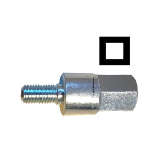 Universal Strimmer Gearbox 6mm Square Adaptor