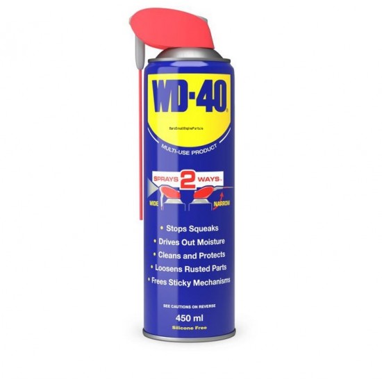 Multipurpose lubricant WD-40 450ml with Smartstraw