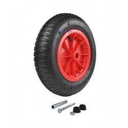Replacement Wheelbarrow Wheel Set 14" 