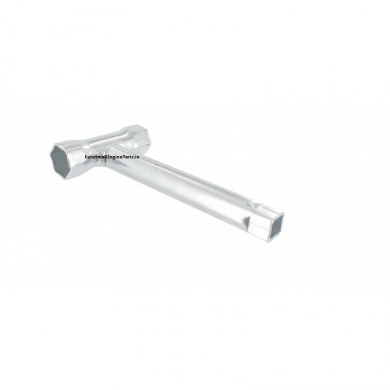Spark plug wrench with oil drain key female 19 x 21 x 11mm