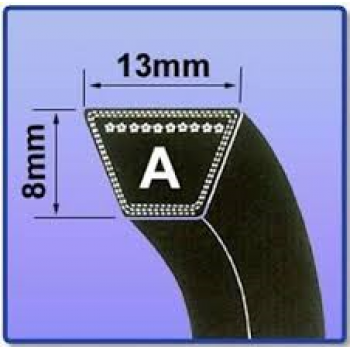 Replacement Castelgarden J92 2007-2014 Honda Mountfield Alpina 102 122 Geared Drive Belt 2001-2011 A98" V Belt