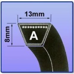 Replacement A47 1/2" Section V Belt Kevlar 4L490k Kevlar Mitsuboshi