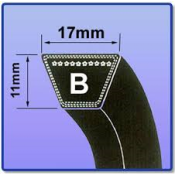 Replacement B41K Belt Inner & 44" Outer 5L440K Mitsuboshi Replacement B41K Belt Inner & 44" Outer 5L440K Mitsuboshi
